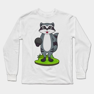 Racoon Bowling Bowling ball Long Sleeve T-Shirt